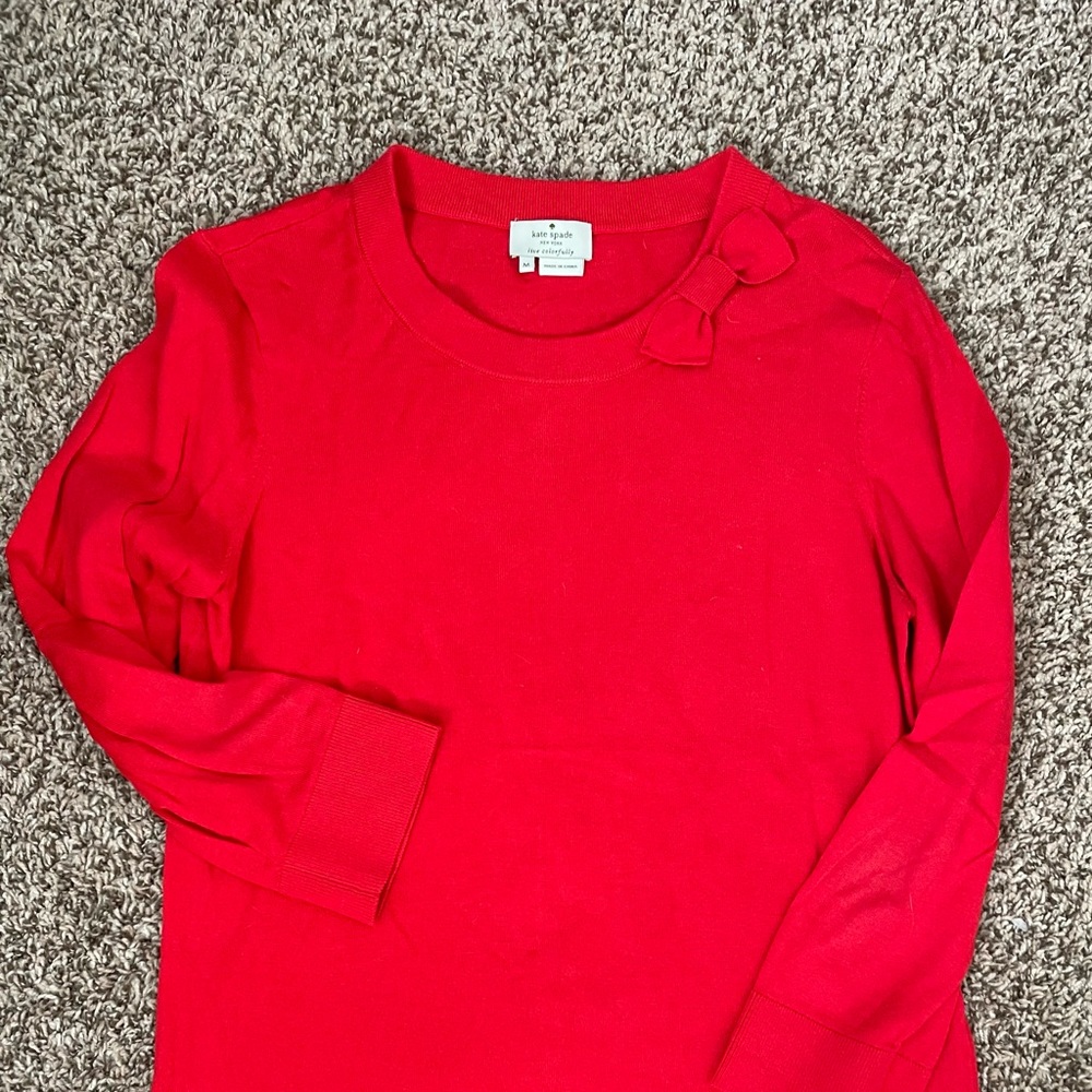 Kate Spade Crew Neck Bow Sweater
